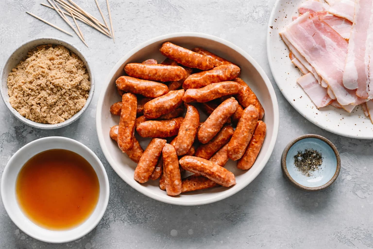 Bacon & Sausages Recipe