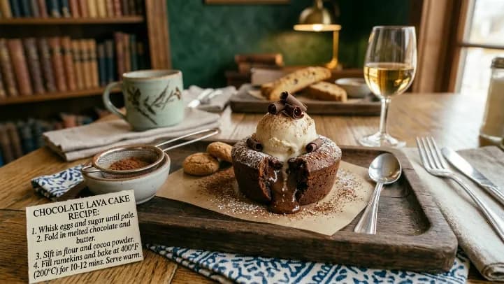 Chocolate Lava Cake Recipe