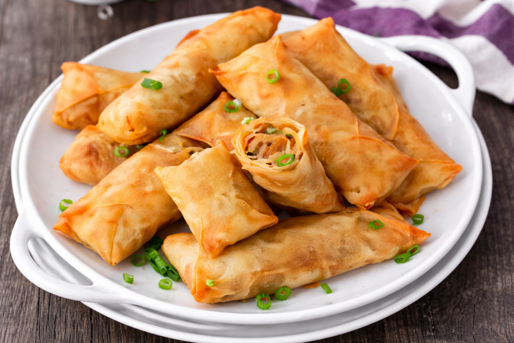 Veg Spring Rolls – Tastely Bites