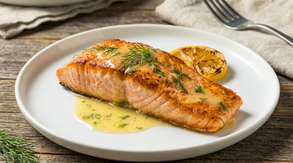 Salmon with Lemon Butter