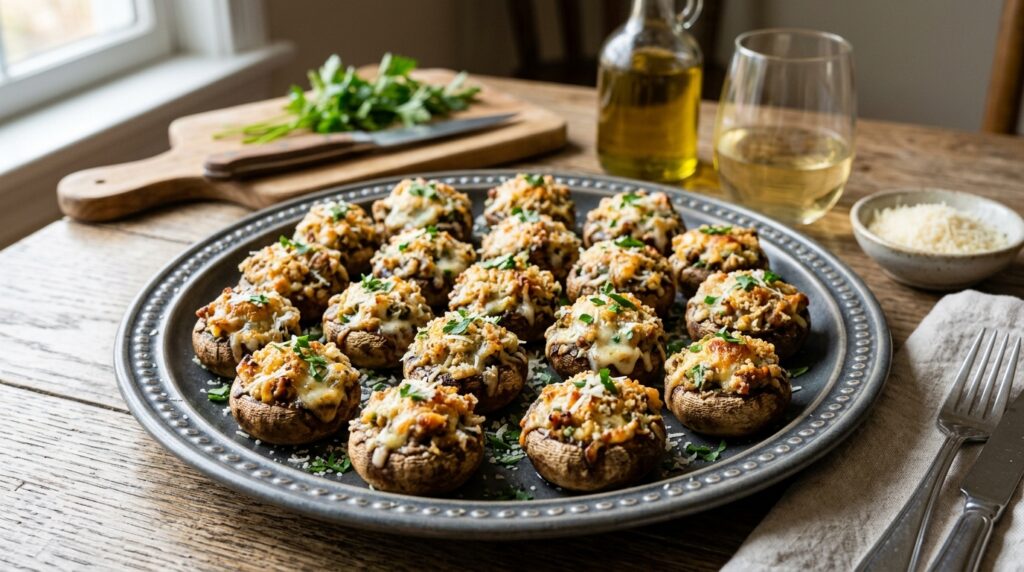 Stuffed Mushrooms Recipe
