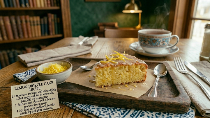 lemon drizzle cake recipe