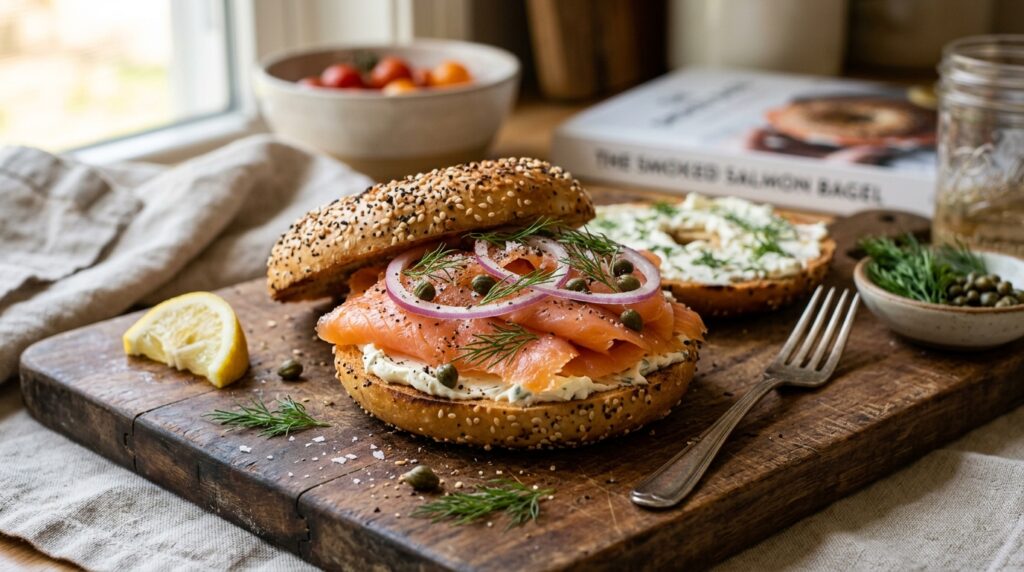 Smoked Salmon Bagel Recipe